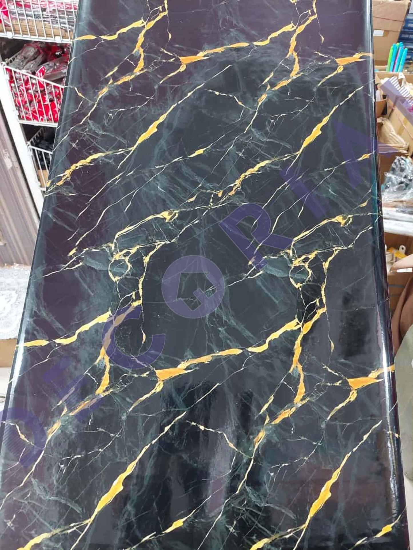 Self-Adhesive Marble Sheet Sticker – Anti-Oil & Heat Resistant