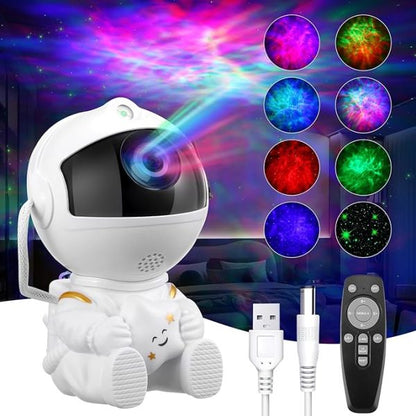 SpaceBuddy - Astronaut Galaxy Projector Lamp