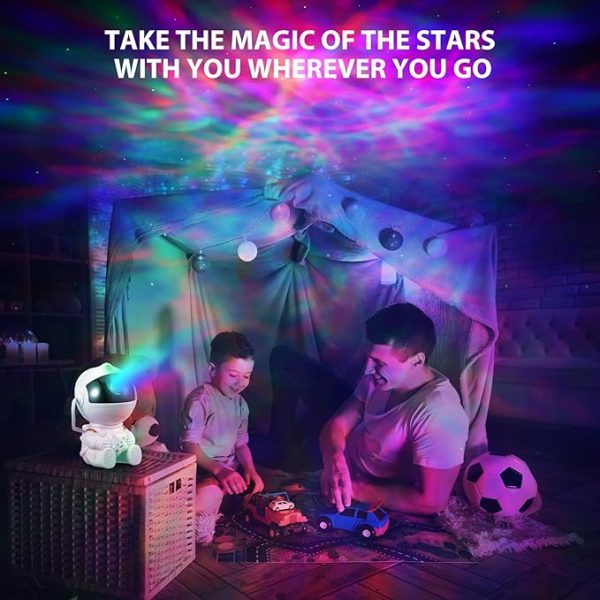 SpaceBuddy - Astronaut Galaxy Projector Lamp